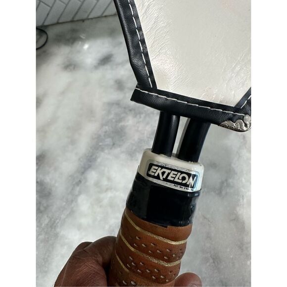 EKTELON SCHMIDTKE XL Racquetball Racket Vintage RARE 70s 80s - Picture 3 of 15